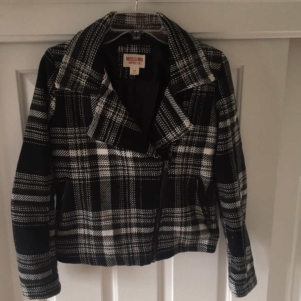 Trendy moto winter coat